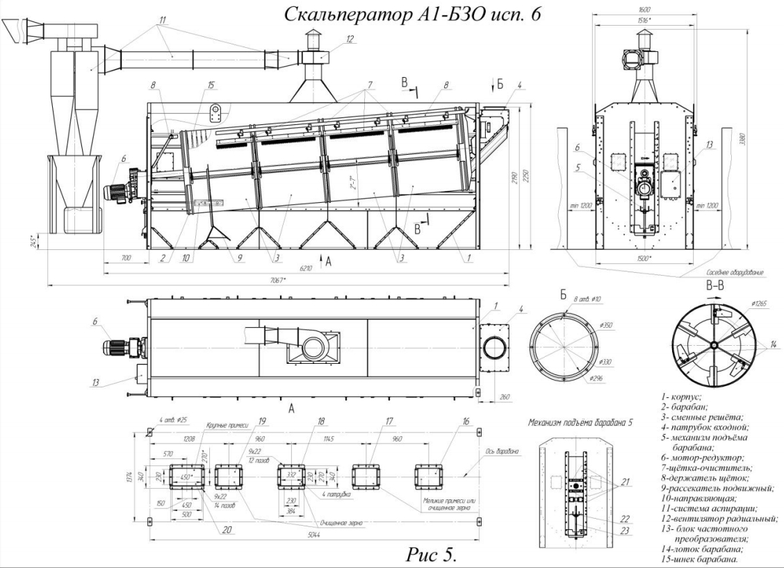Скальператор Р1-БЗО-2М